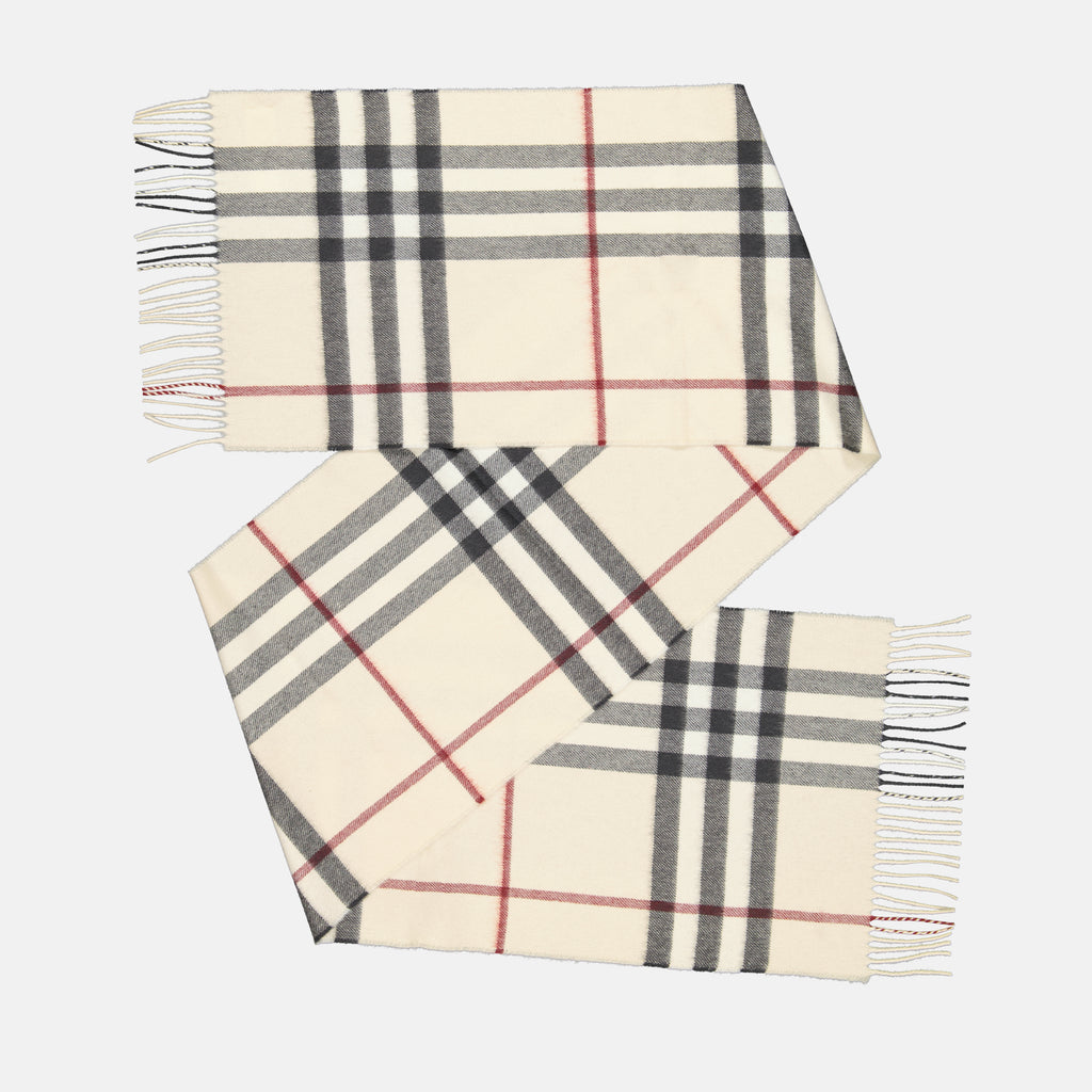 Écharpes, foulards et gants Écharpe en cachemire Burberry Beige Unisexe