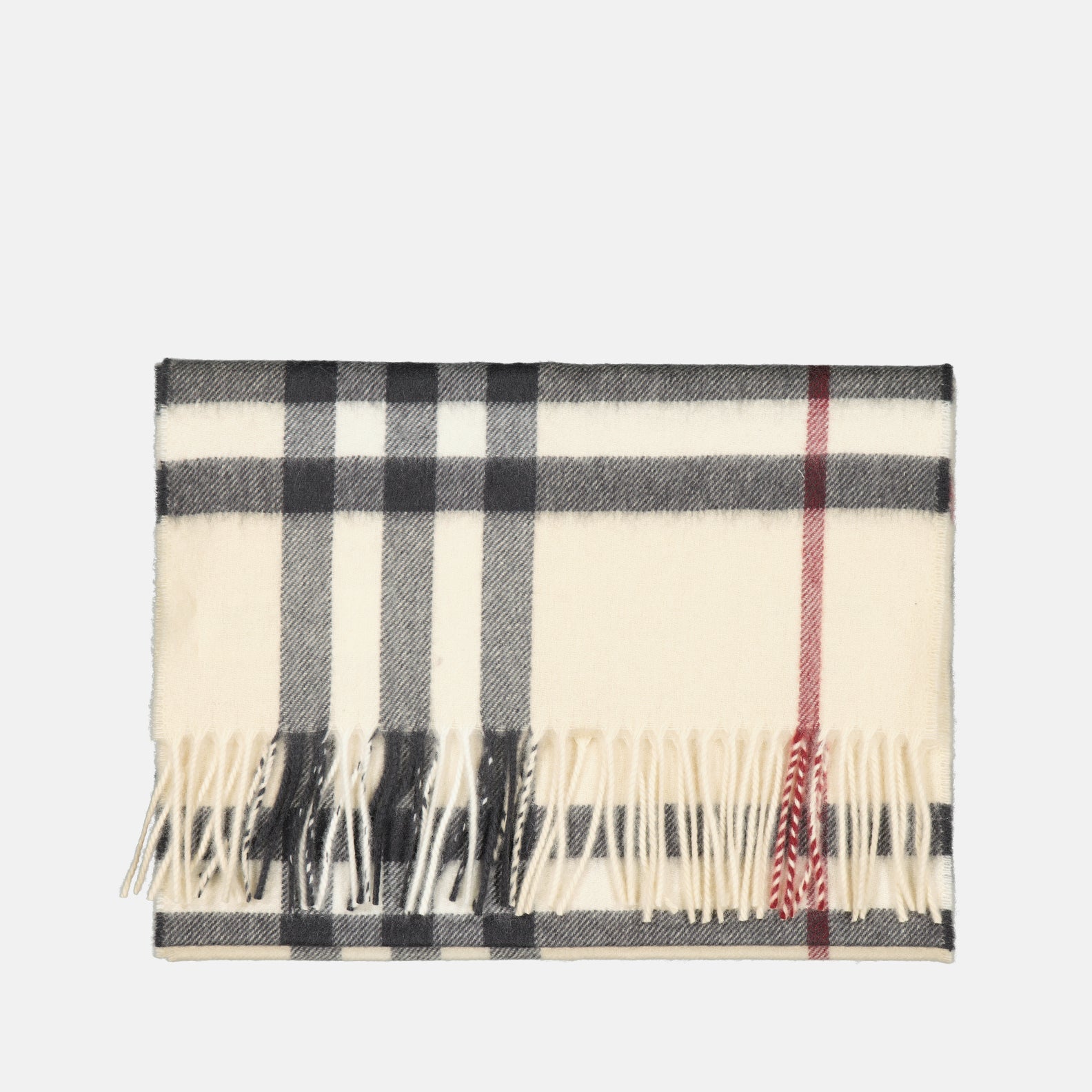 Écharpes, foulards et gants Écharpe en cachemire Burberry Beige Unisexe