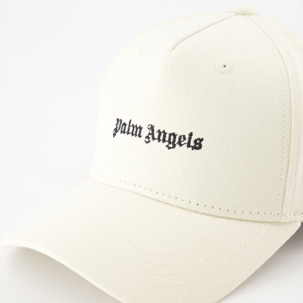 Chapeaux, casquettes et bonnets Casquette classic logo Palm Angels Blanc Homme