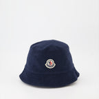 Gorras, sombreros y gorros Bob en coton éponge Moncler azul oscuro Unisexo
