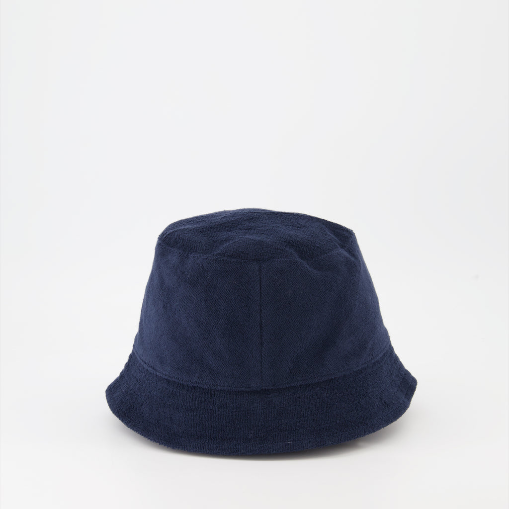 Gorras, sombreros y gorros Bob en coton éponge Moncler azul oscuro Unisexo