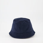 Gorras, sombreros y gorros Bob en coton éponge Moncler azul oscuro Unisexo