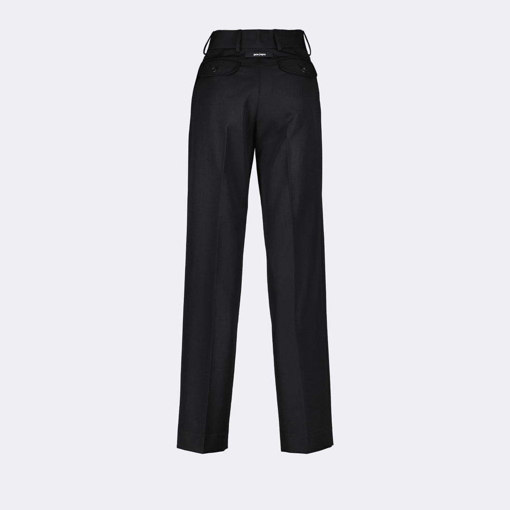 팬츠 Pantalon de ville Palm Angels 검은색 Femme