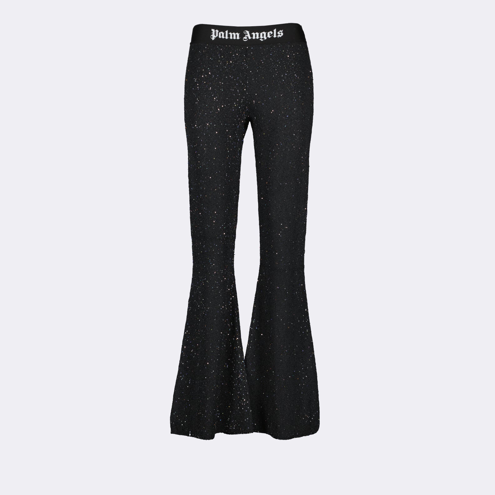 Pants Flared jogging pants Palm Angels Black Women