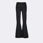 Pants Flared jogging pants Palm Angels Black Women