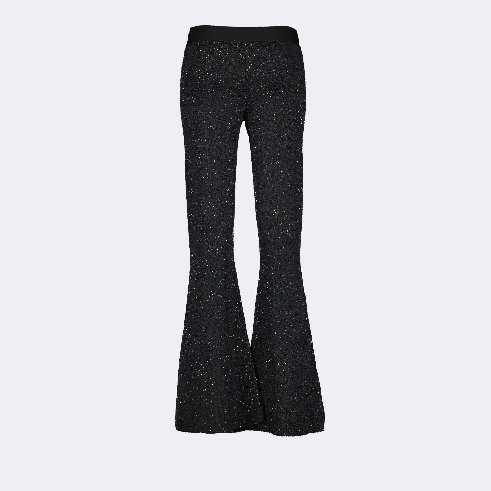 Pants Flared jogging pants Palm Angels Black Women