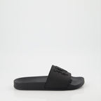 Sapatos abertos Claquettes PA Monogram Palm Angels Preto Homme