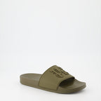 Zapatos abiertos Claquettes PA Monogram Palm Angels Verde Homme