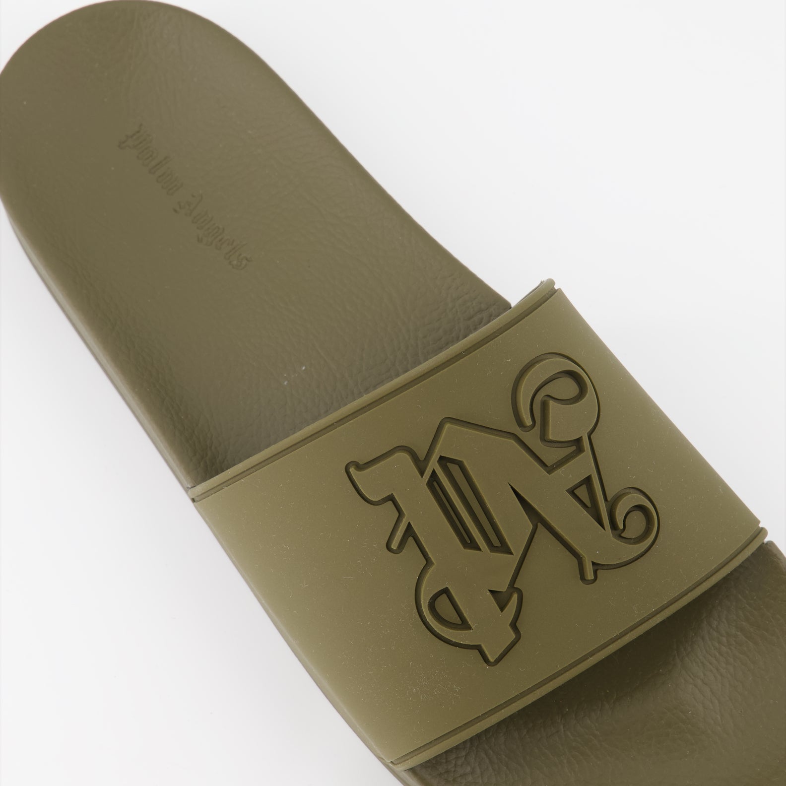 Sapatos abertos Claquettes PA Monogram Palm Angels Verde Homme