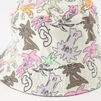 Hats, caps and beanies Sketchy reversible bob Palm Angels Black Man