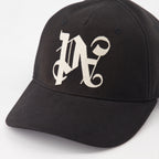 Chapeaux, casquettes et bonnets Casquette PA Monogram Palm Angels Noir Homme