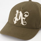 Chapeaux, casquettes et bonnets Casquette PA Monogram Palm Angels Vert Homme