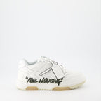 Sneaker Baskets Out Of Office "For Walking" Off-White Blanco Homme