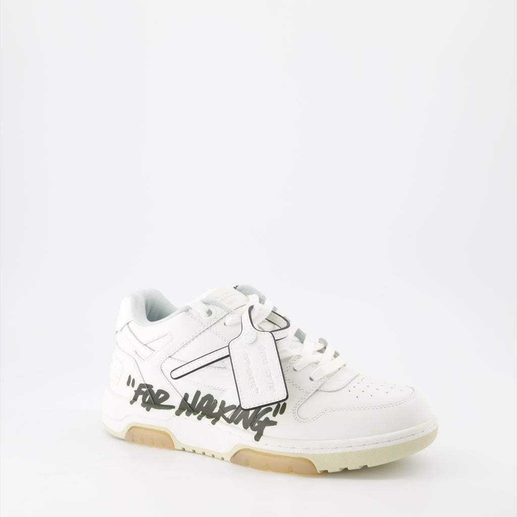 Sneaker Baskets Out Of Office "For Walking" Off-White Blanco Homme