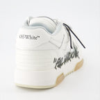 Sneaker Baskets Out Of Office "For Walking" Off-White Blanco Homme