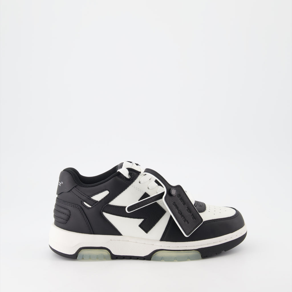 Sneaker Baskets Out Of Office Off-White Negro Femme