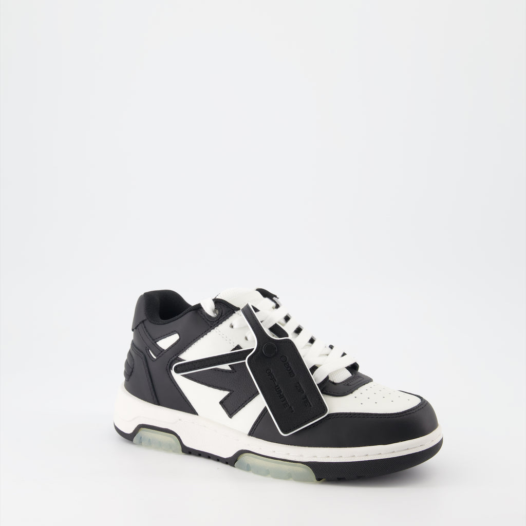 Sneaker Baskets Out Of Office Off-White Negro Femme