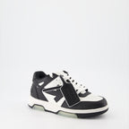 Sneaker Baskets Out Of Office Off-White Negro Femme