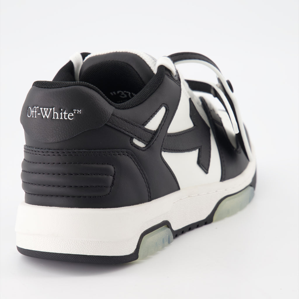 Sneaker Baskets Out Of Office Off-White Negro Femme