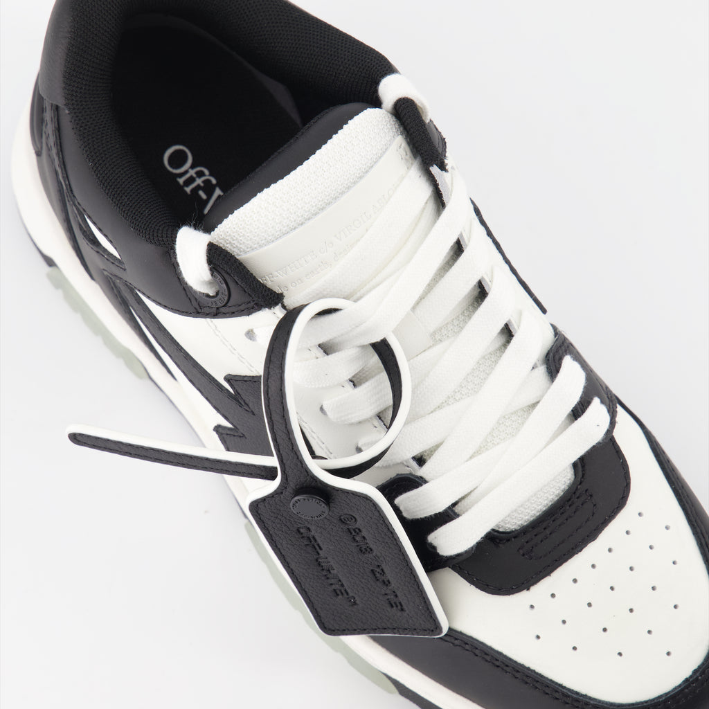 Sneaker Baskets Out Of Office Off-White Negro Femme
