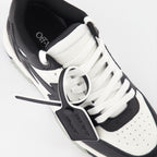 Sneaker Baskets Out Of Office Off-White Negro Femme