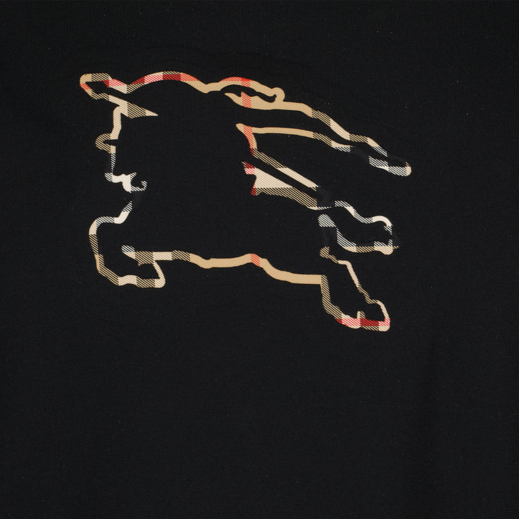 T-shirts T-shirt EKD Check Burberry Noir Homme