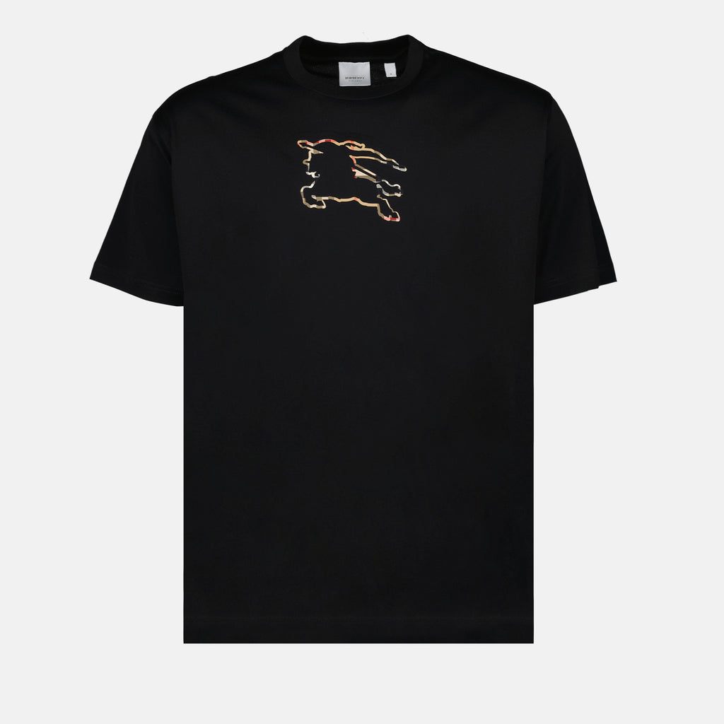 T-shirts T-shirt EKD Check Burberry Noir Homme