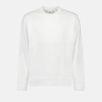 Sweatshirts Logo Sweatshirt Burberry White Man