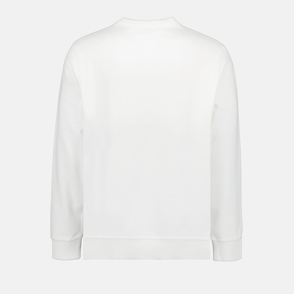 Sweatshirts Logo Sweatshirt Burberry White Man