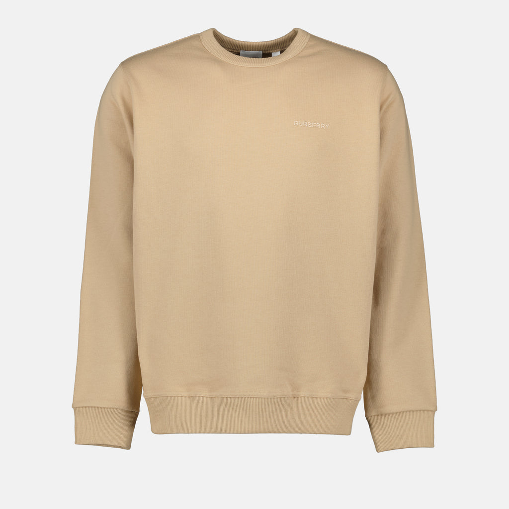Moletons Sweatshirt Cavalier Burberry Bege Homme
