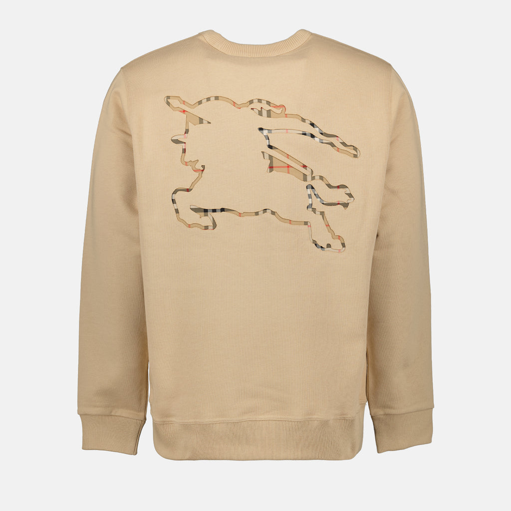 Moletons Sweatshirt Cavalier Burberry Bege Homme