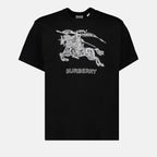 T-Shirts T-shirt Cavalier Burberry Schwarz Homme
