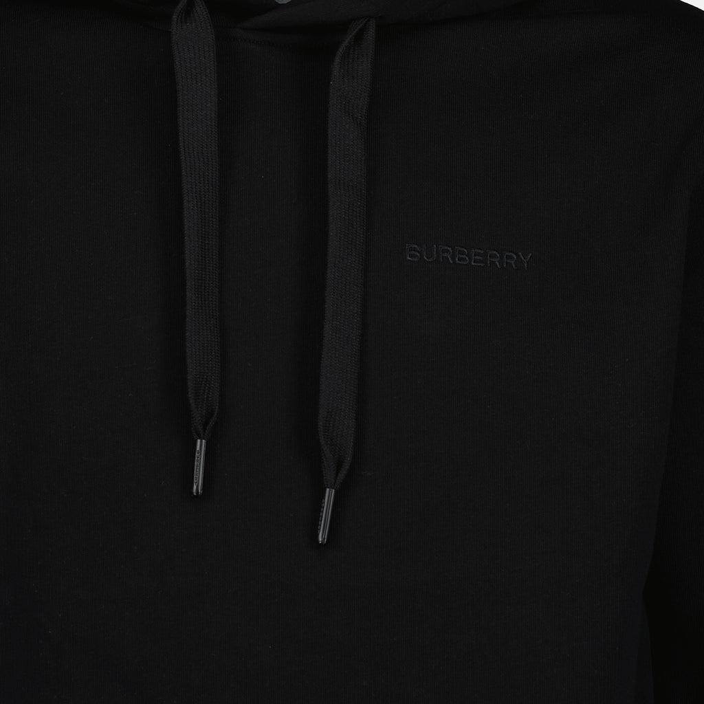 Moletons Cavalier Hoodie Burberry Preto Homme