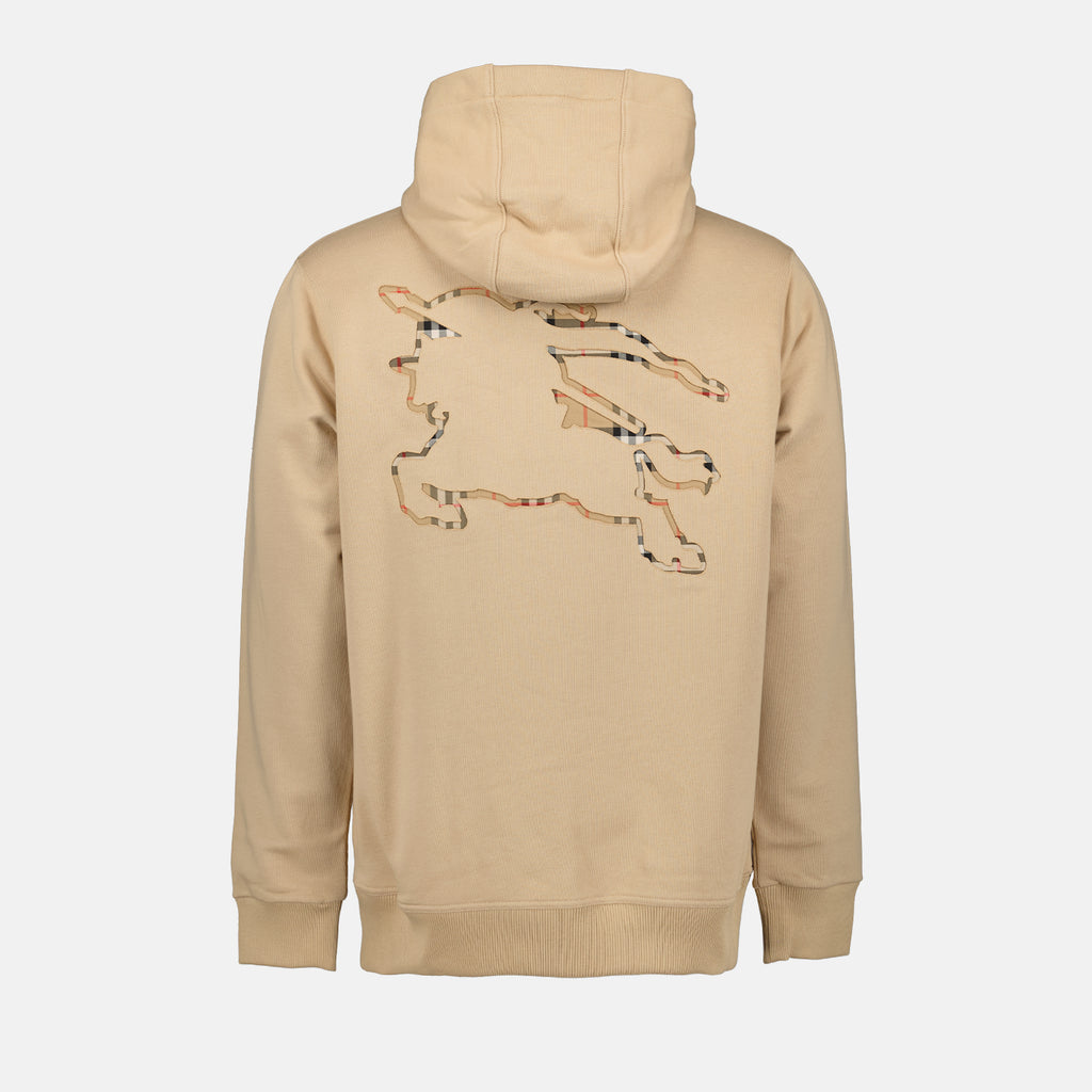 Felpe Cavalier Hoodie Burberry Beige Homme