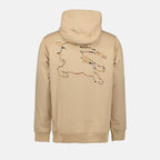 Felpe Cavalier Hoodie Burberry Beige Homme