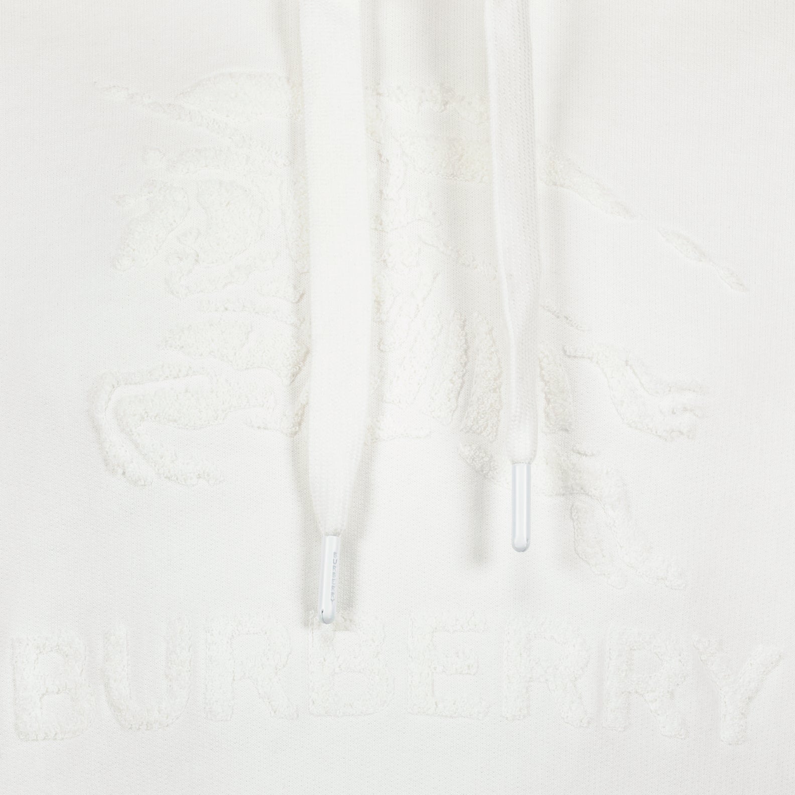 Sweatshirts Sweat à capuche Cavalier Burberry Blanc Homme