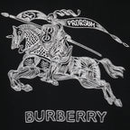 Moletons Sweat à capuche Cavalier Burberry Preto Homme