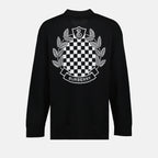 Maille Cardigan oversize Burberry Noir Homme