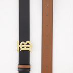 Cintos Ceinture TB réversible Burberry Preto Femme