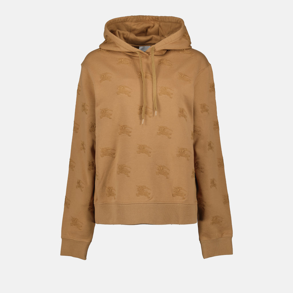 Sudaderas Sweat à capuche Cavalier Burberry Marrón Femme