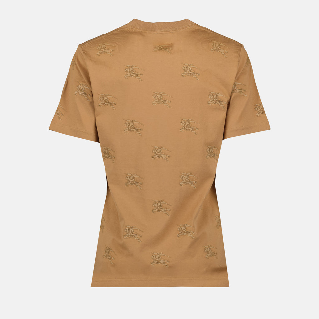 T-Shirts T-shirt Cavalier Burberry Braun Femme