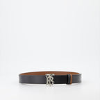 Cintos Ceinture TB réversible Burberry Preto Femme