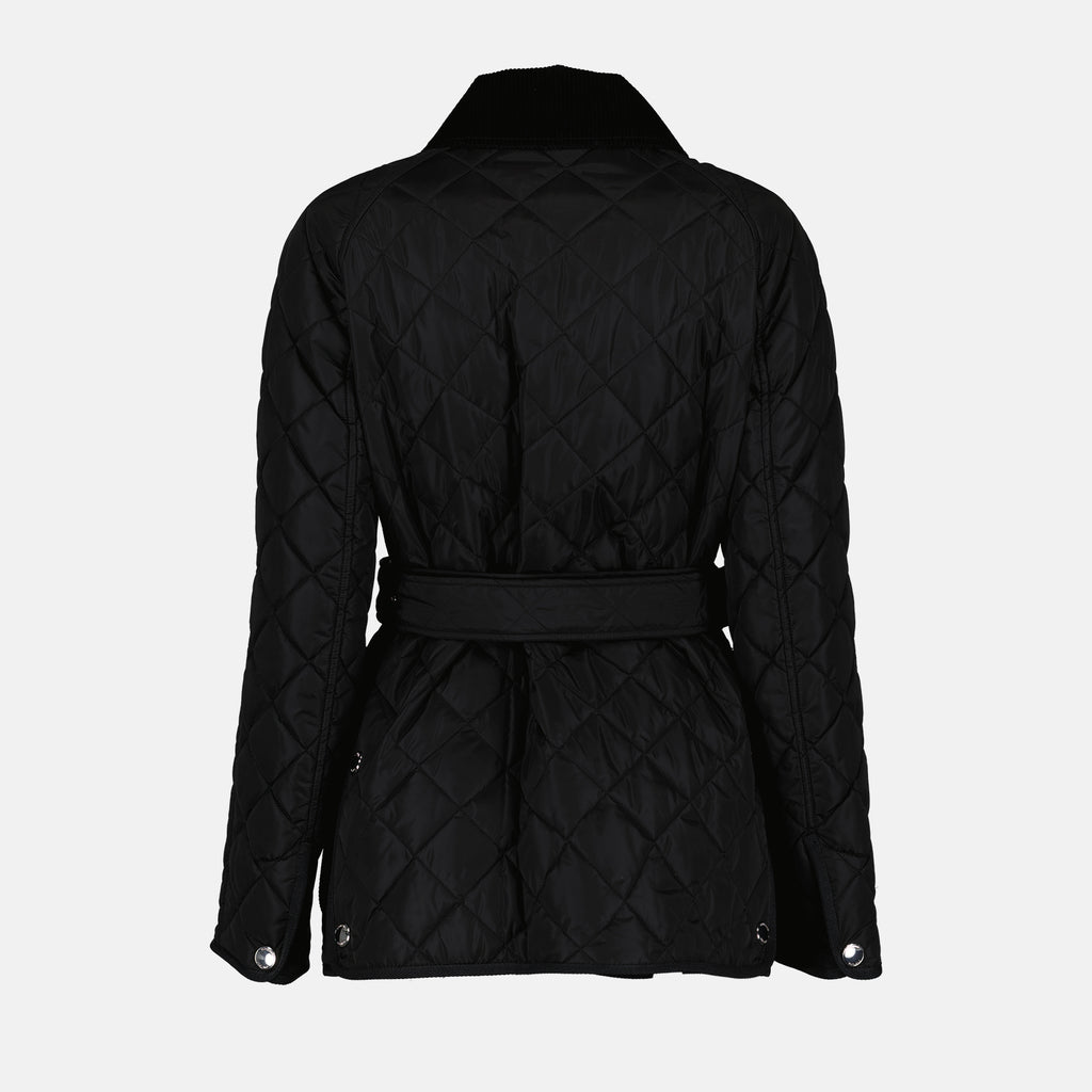 Vestes Veste matelassée en nylon Burberry Noir Femme