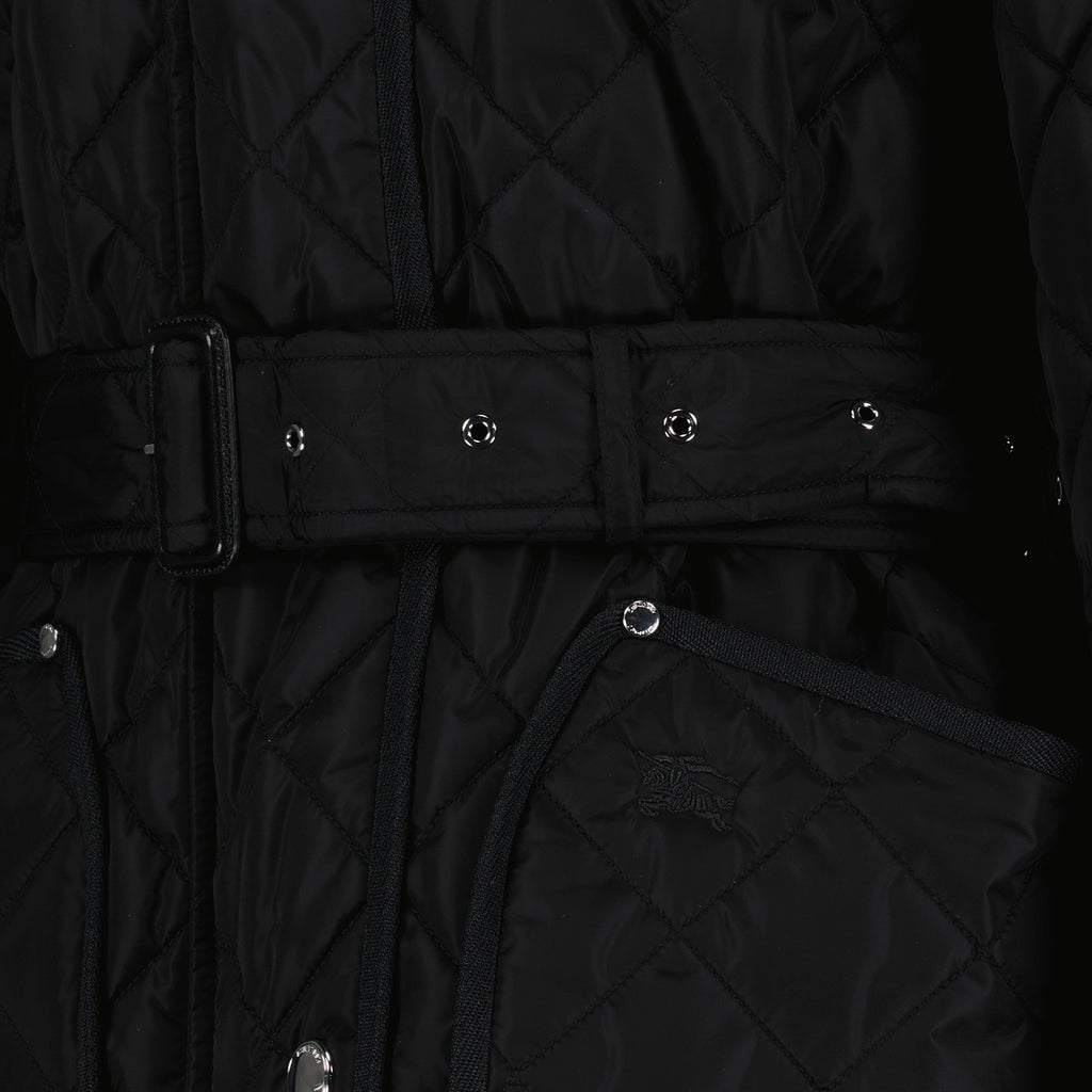 Vestes Veste matelassée en nylon Burberry Noir Femme