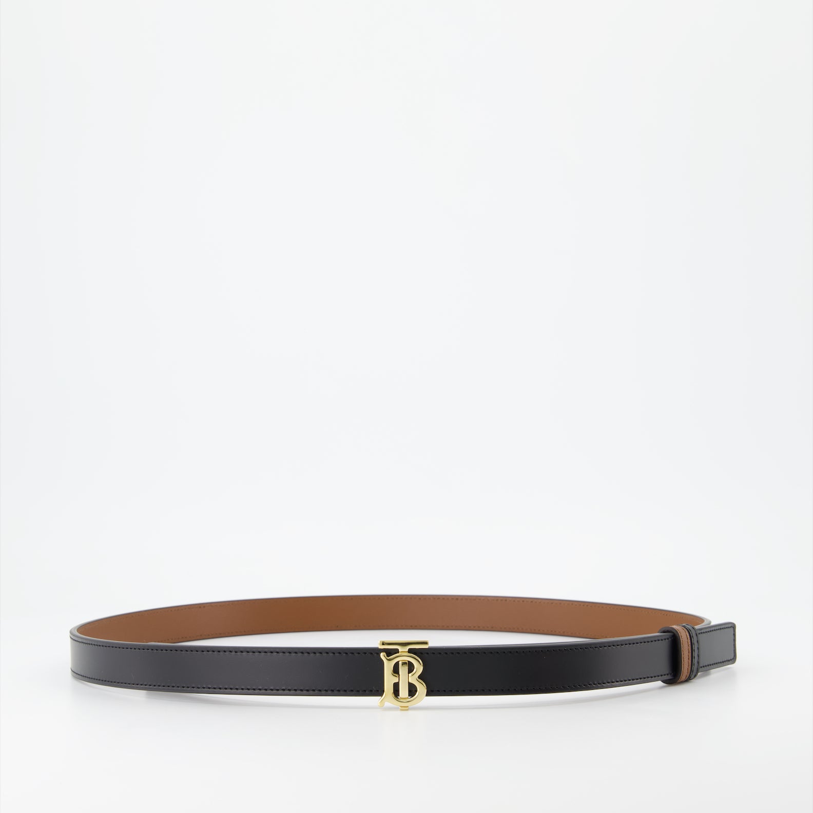 Cintos Ceinture TB réversible Burberry Preto Femme