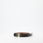 Cintos Ceinture TB réversible Burberry Preto Femme