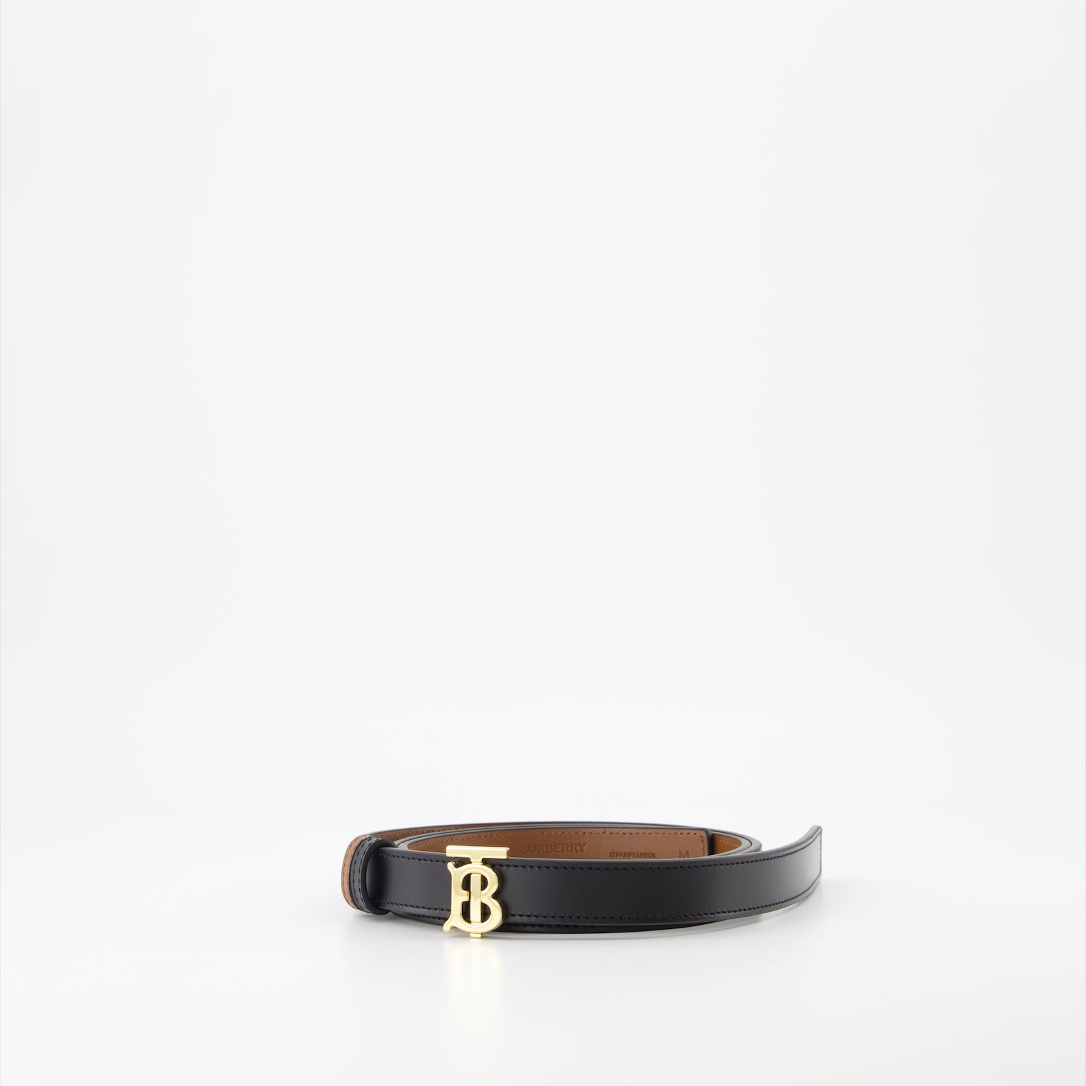 Cintos Ceinture TB réversible Burberry Preto Femme