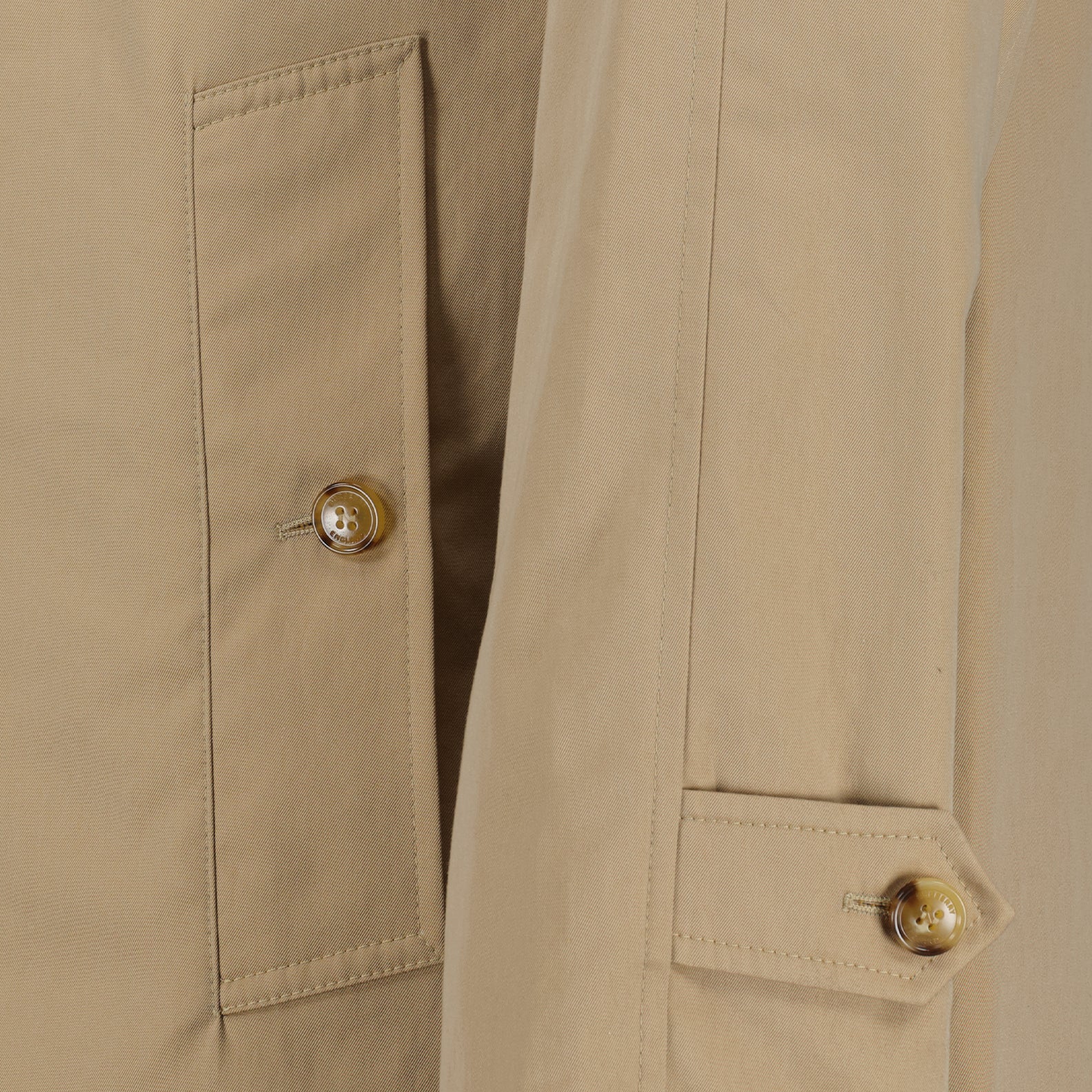 Abrigos Trench en coton Burberry Beige Homme