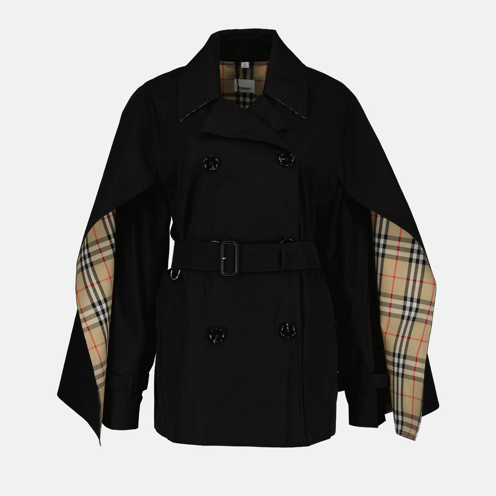 Manteaux Veste trench Burberry Noir Femme