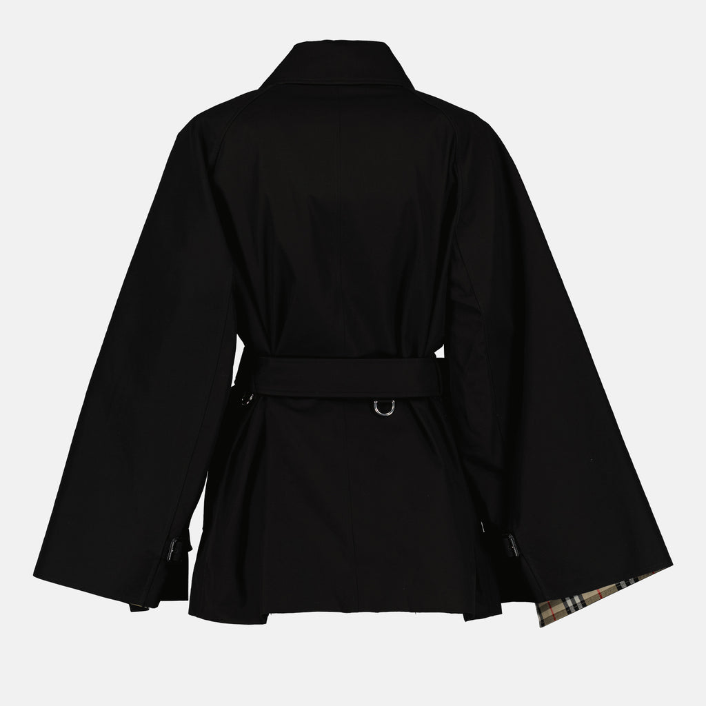 Manteaux Veste trench Burberry Noir Femme